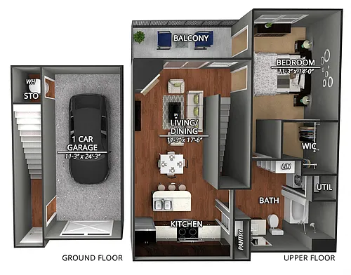 Floor plan CU1
