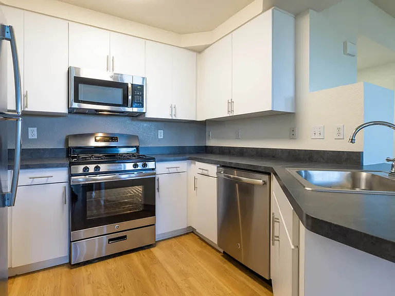 Kitchen with Stainless Steel Appliances