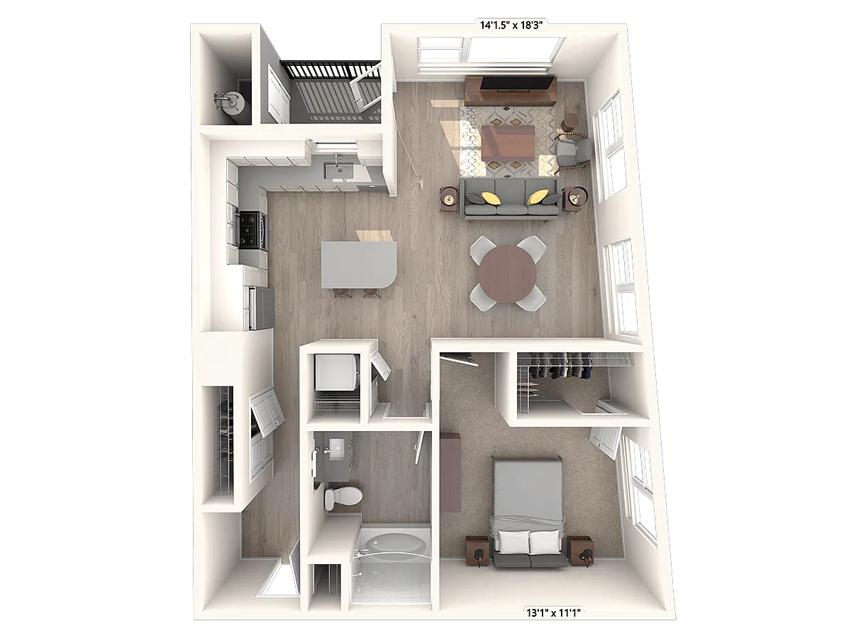 Floor plan A2-1