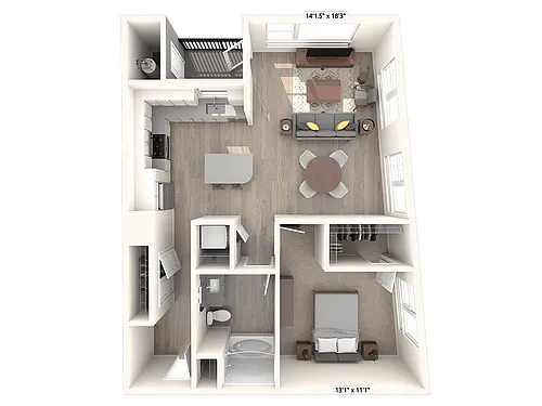 Floor plan A2-1