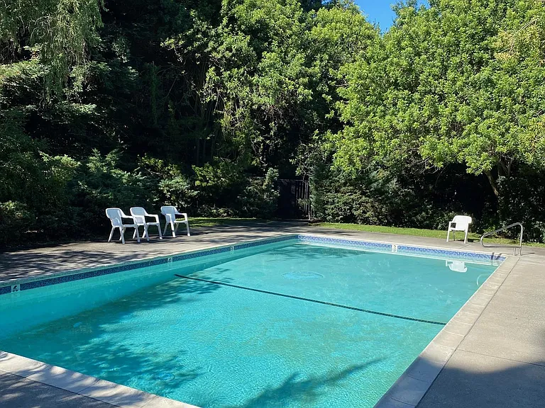 Pool available to residents seasonally.
