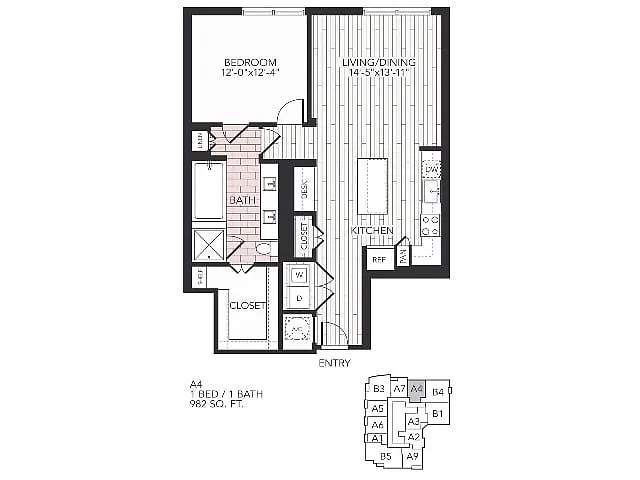Floor plan A4