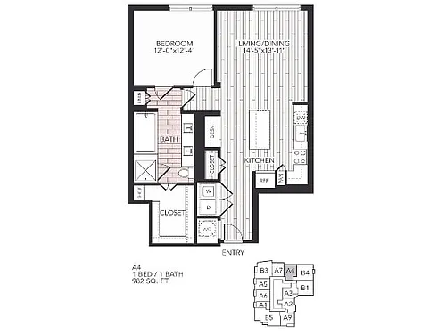 Floor plan A4