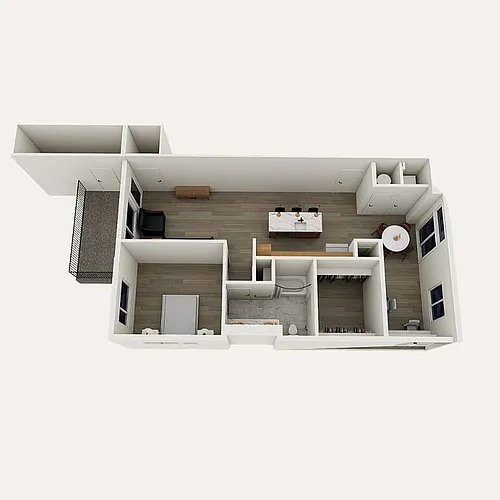 Floor plan A1a