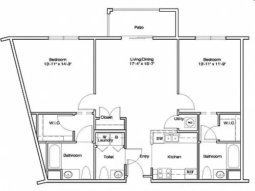 Floor plan The Suffolk