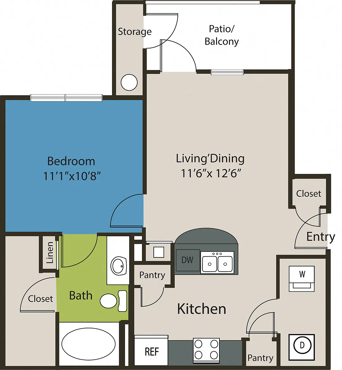 Floor plan A1