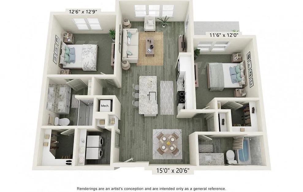 Floor plan B2