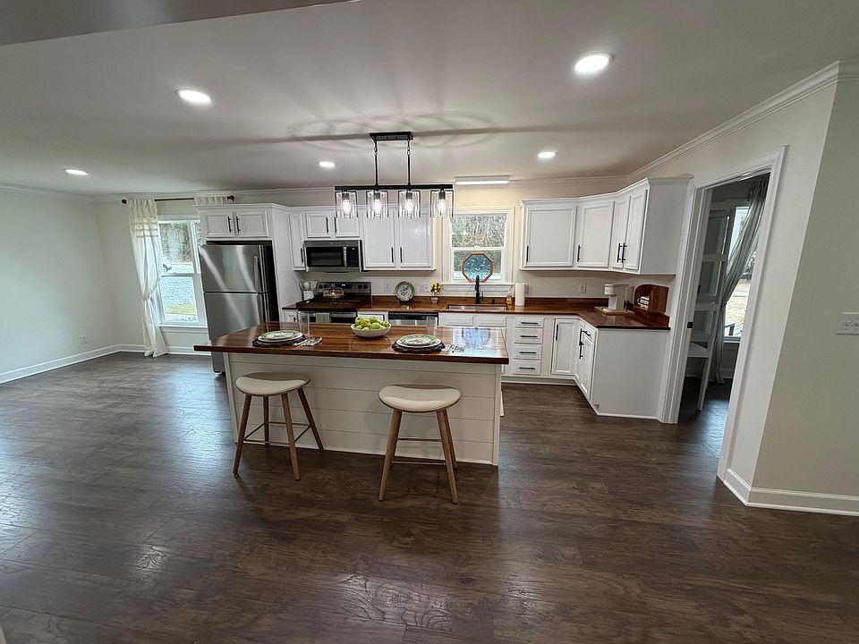 Kitchen with all new appliances.