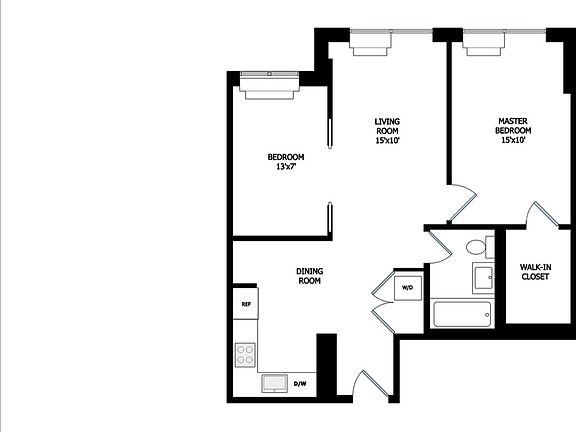 2nd image of 505 W 47th St #4HS