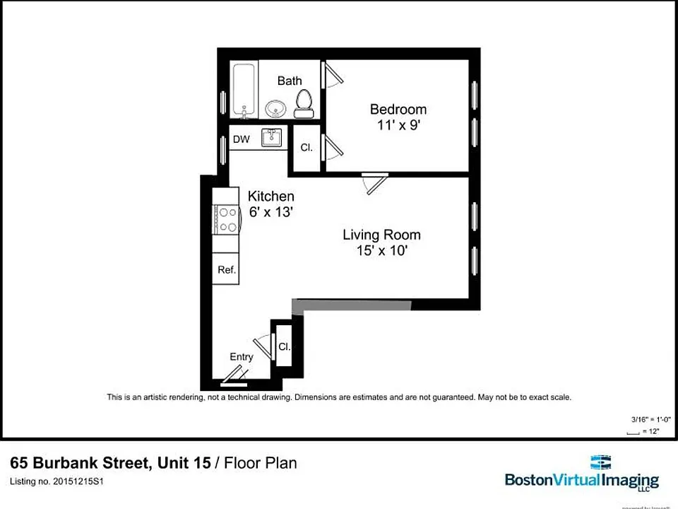 65 Burbank St #15R