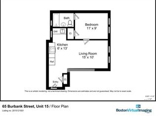 65 Burbank St #15R, Boston, MA 02115