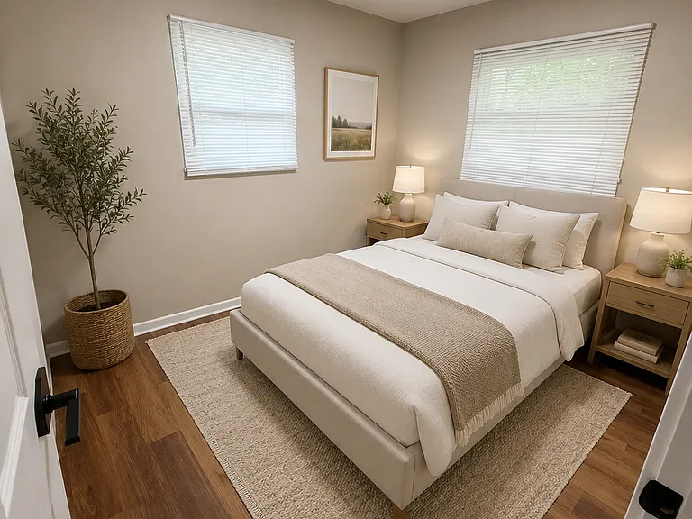 Bedroom 1 virtual stage