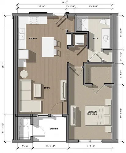 Floor plan 1D