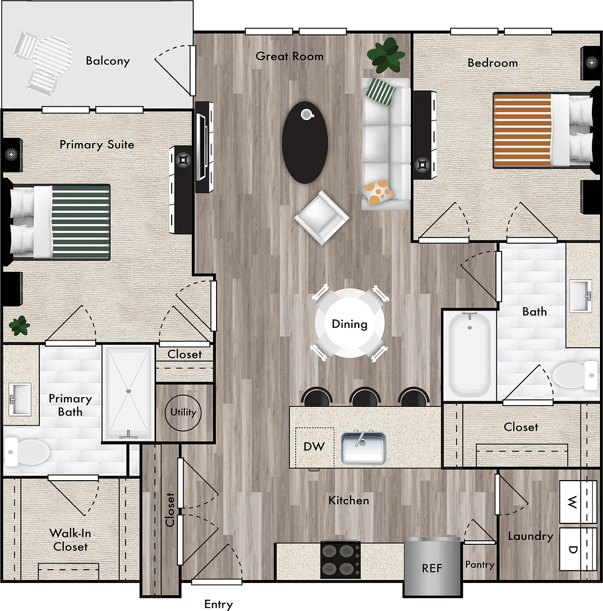 Floor plan B2