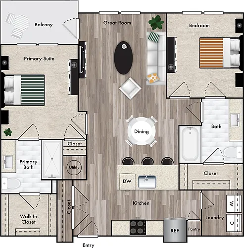 Floor plan B2