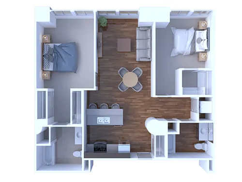 Floor plan B7