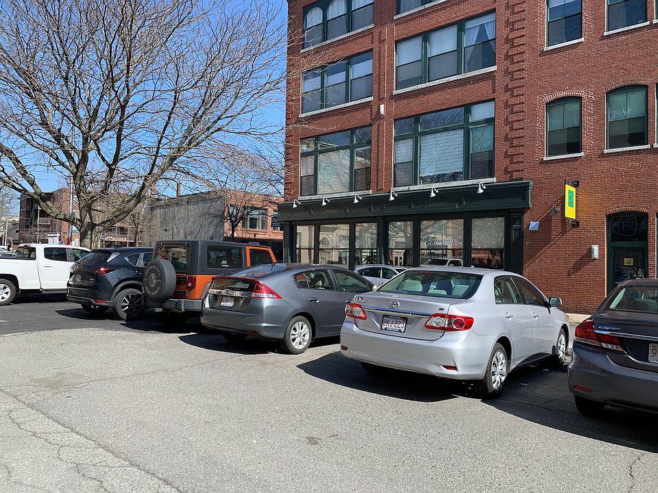 Across the street cafés