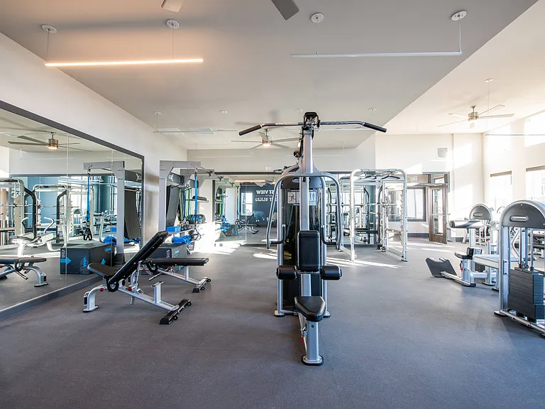State-of-the-art 24/7 fitness center