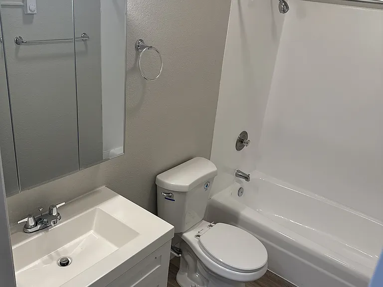 Remodeled bathroom (in select homes)