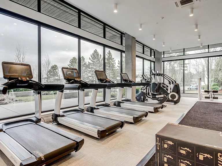 Get your cardio in while enjoying the tranquil landscape.