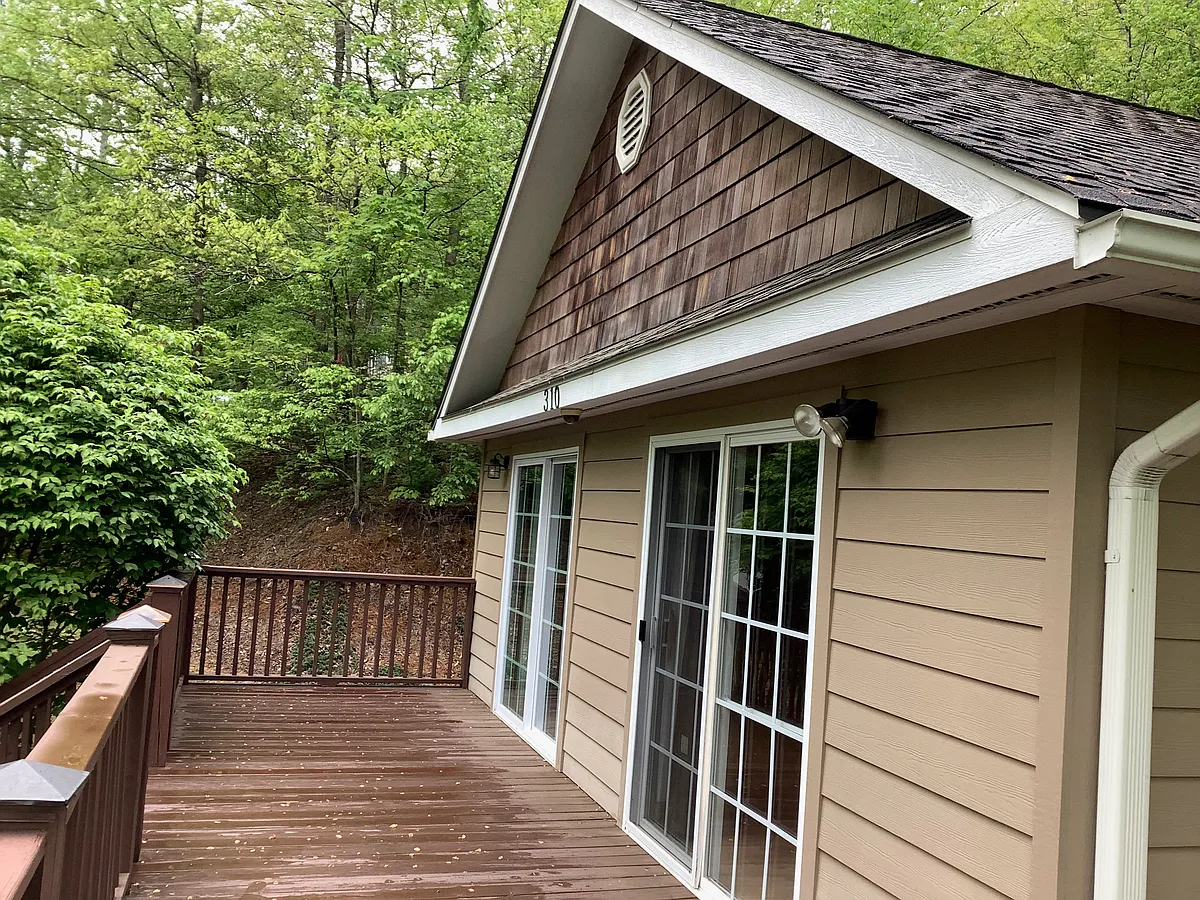 front deck - 310 Blue Rock Rd