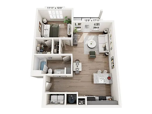 Floor plan Moonraker