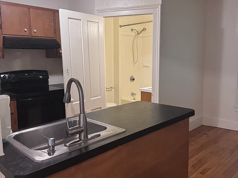 Kitchen and bathroom