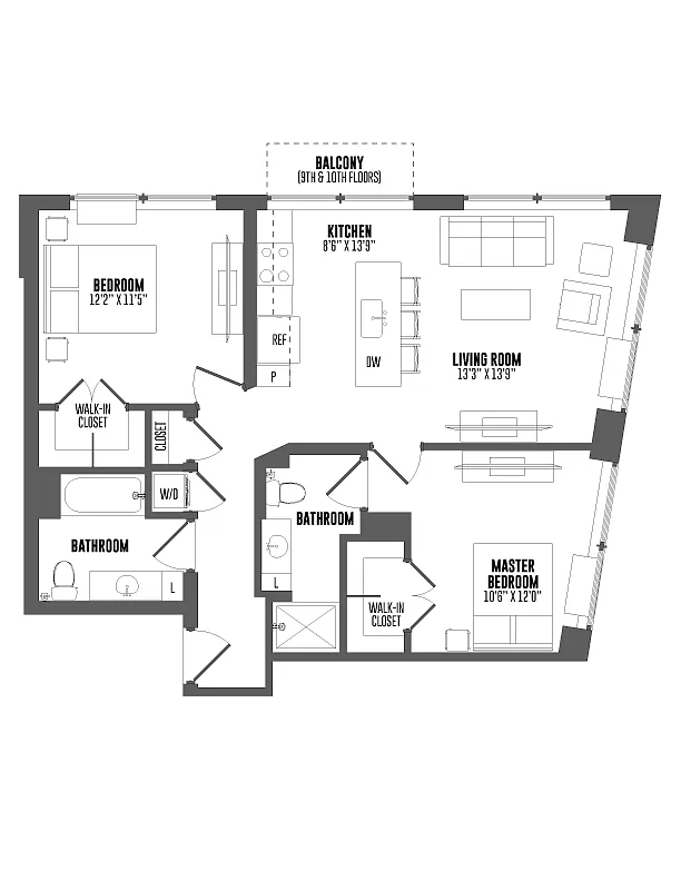 Floor plan B14H1