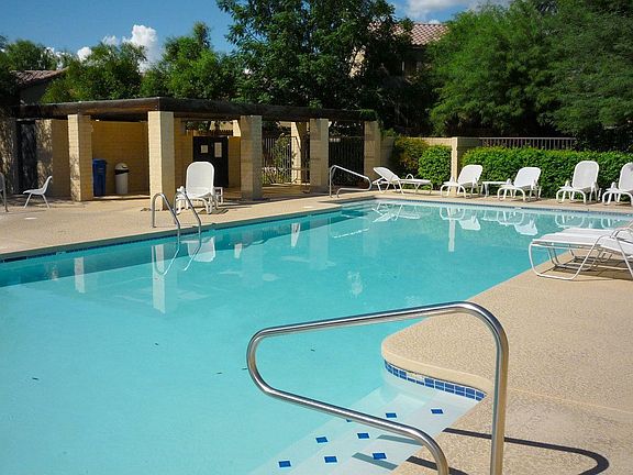 Townhouse community's private pool