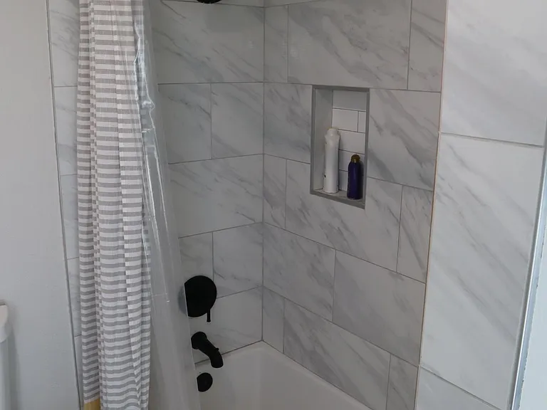 Upstairs hallway bathroom