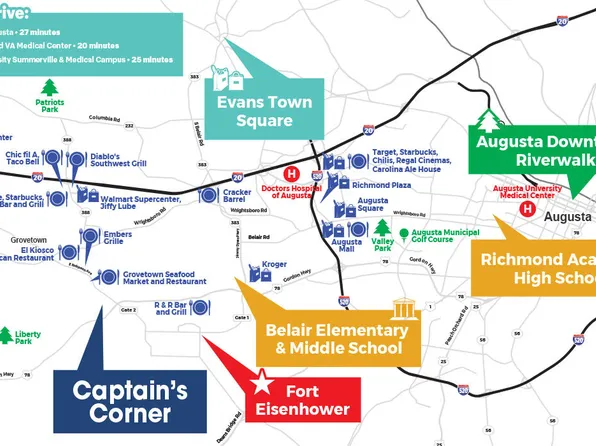 1323 Admiral Avenue, Grovetown, GA 30813