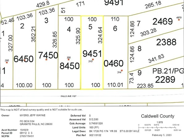 310 Falls Ave, Granite Falls, NC 28630