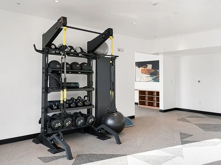 TRX Machines at Cottonwood Highland Apartments