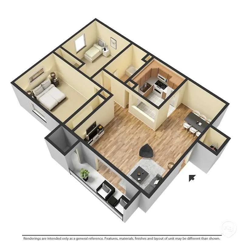 Floor plan The Cimarron