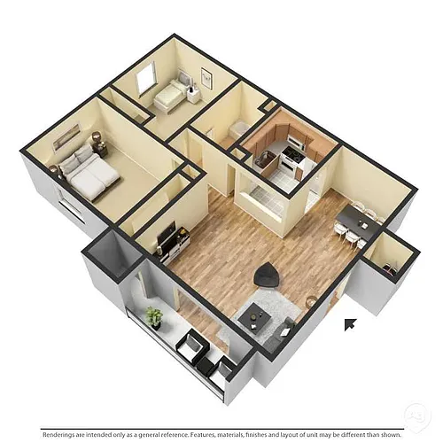 Floor plan The Cimarron