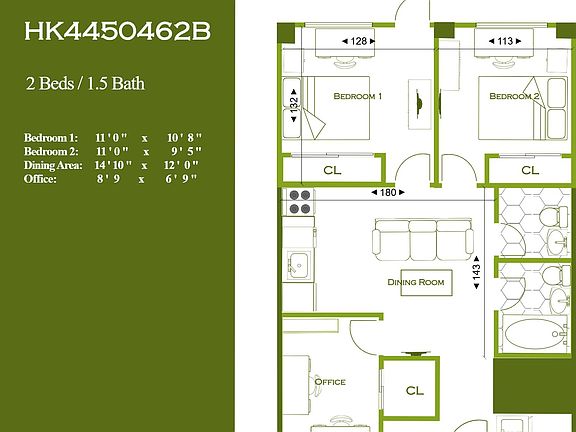 2nd image of 445 W 46th St APT A