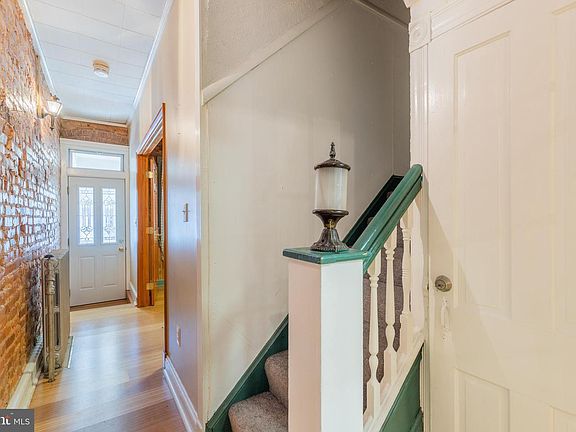 Hallway between bedroom and living room