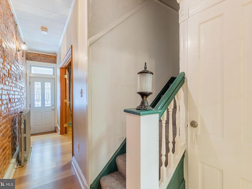 Hallway between bedroom and living room