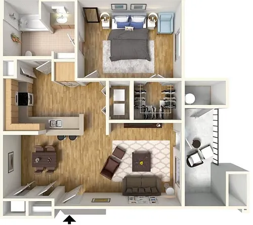Floor plan A1