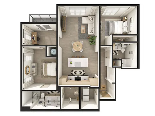 Floor plan Laurel 2.2