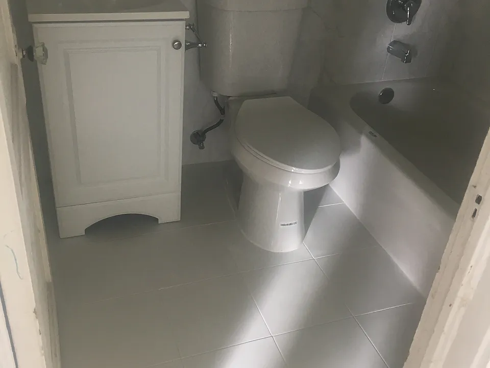 New bathroom