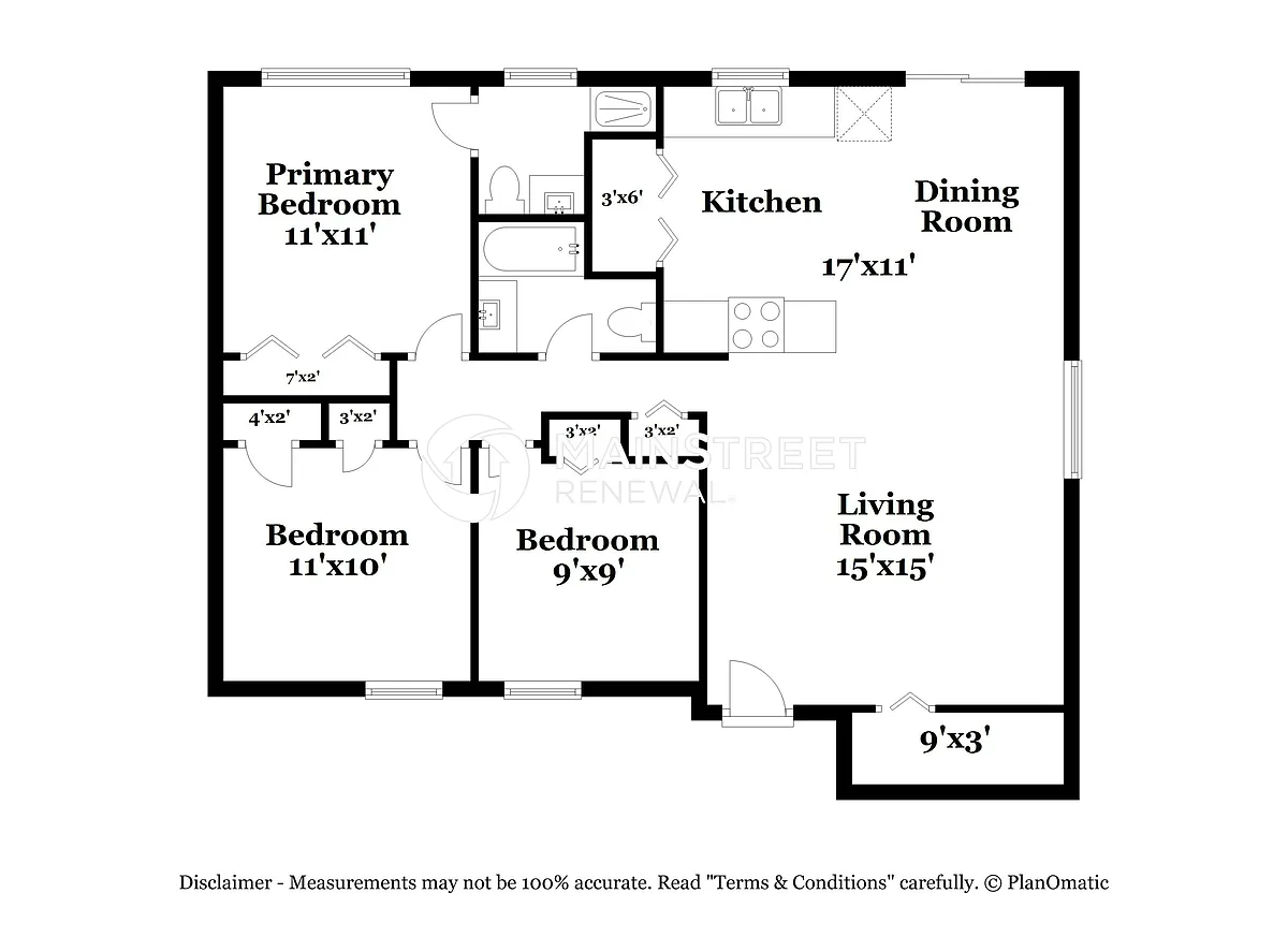 Floor Plan - 4721 Naftis Ln