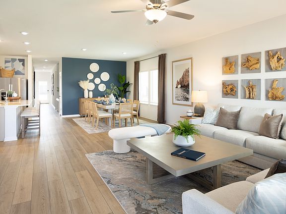 This open concept floorplan is great for entertaining.