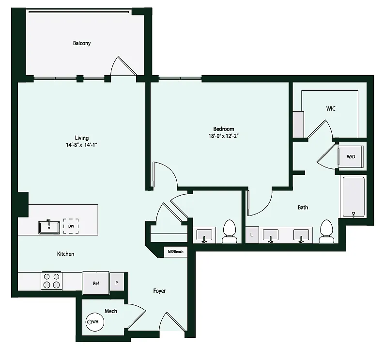 Floor plan A3-4