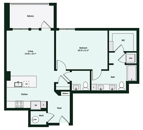 Floor plan A3-4