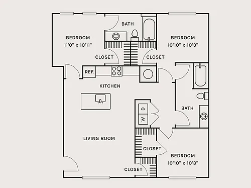 Floor plan C1