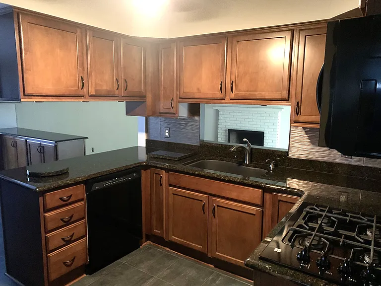 Granite Counters in Kitchen, Appliances Included