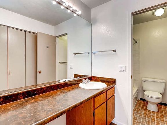 Lg Mirror, Vanity & private shower area