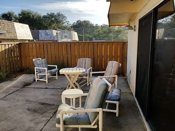 Private patio