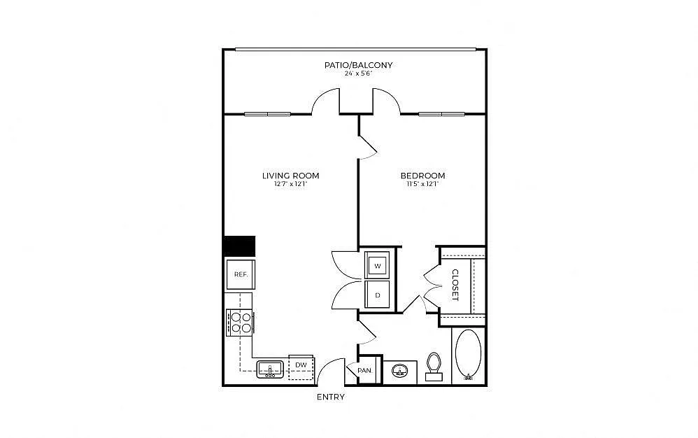 Floor plan A1